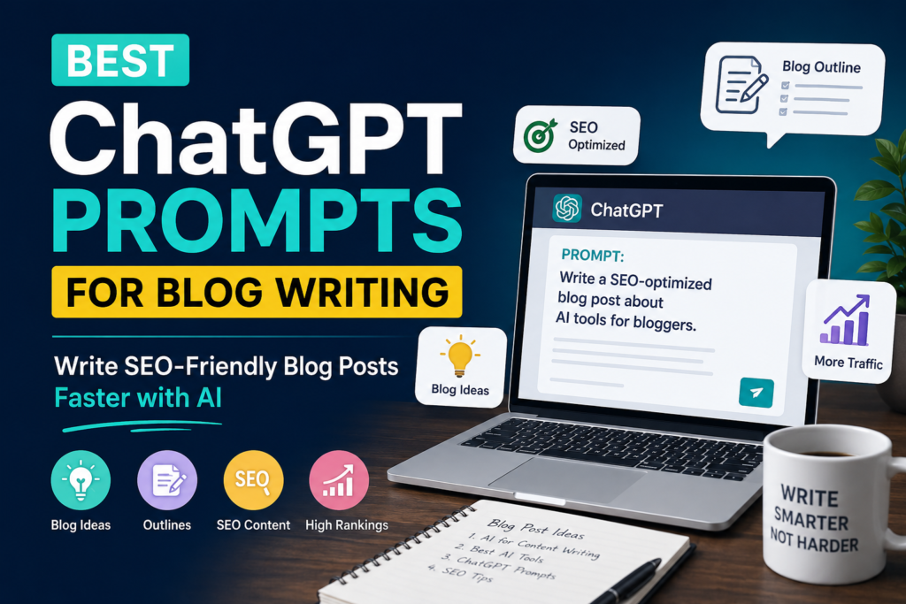 10 Powerful ChatGPT Prompts for Blog Writing and SEO Content