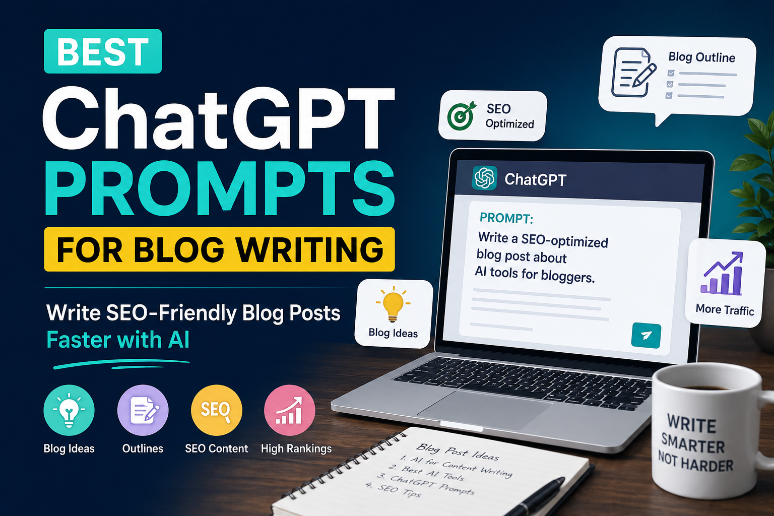 10 Powerful ChatGPT Prompts for Blog Writing and SEO Content