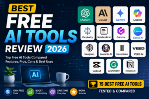 Free AI Tools Review 2026: 15 Best Free AI Tools You Should Try