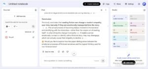NotebookLM research paper findings and conclusion