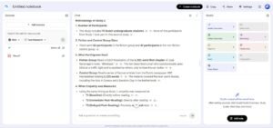 NotebookLM research paper methodology and participant details