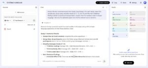 NotebookLM research paper statistics prompt and answer